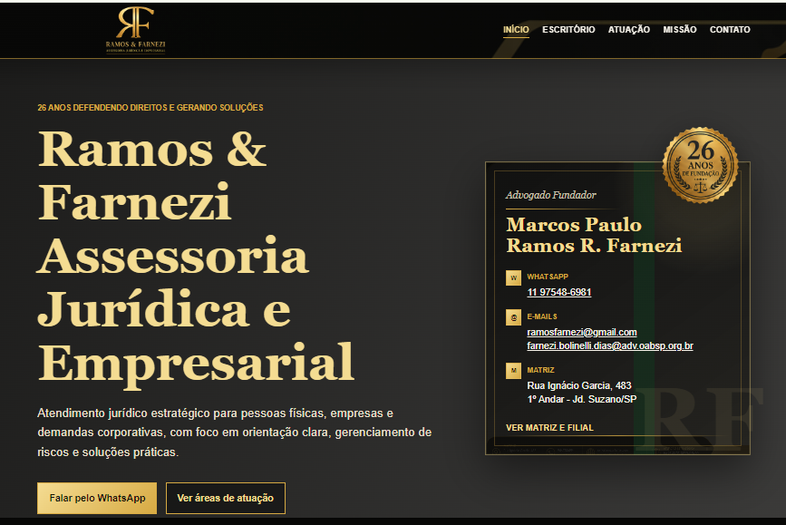 Imagem do projeto Ramos Farnezi